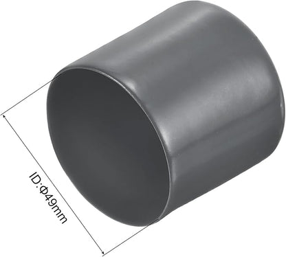 uxcell 20pcs Rubber End Caps 49mm ID Vinyl Round Tube Bolt Cap Cover Thread - Image 3