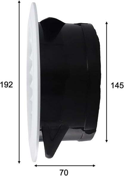 Round Louvered ABS Duct Vent Cover - Image 7