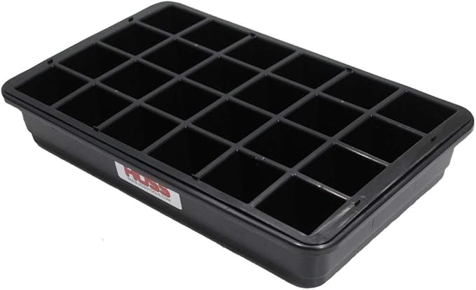 Hoss 24-Cell Seed Starting Tray | Sturdy and Built to Last | Includes Bottom - Image 2