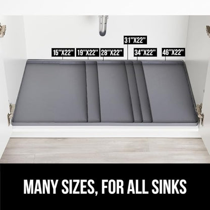GORILLA GRIP Waterproof Silicone Under Sink Mat - Image 8