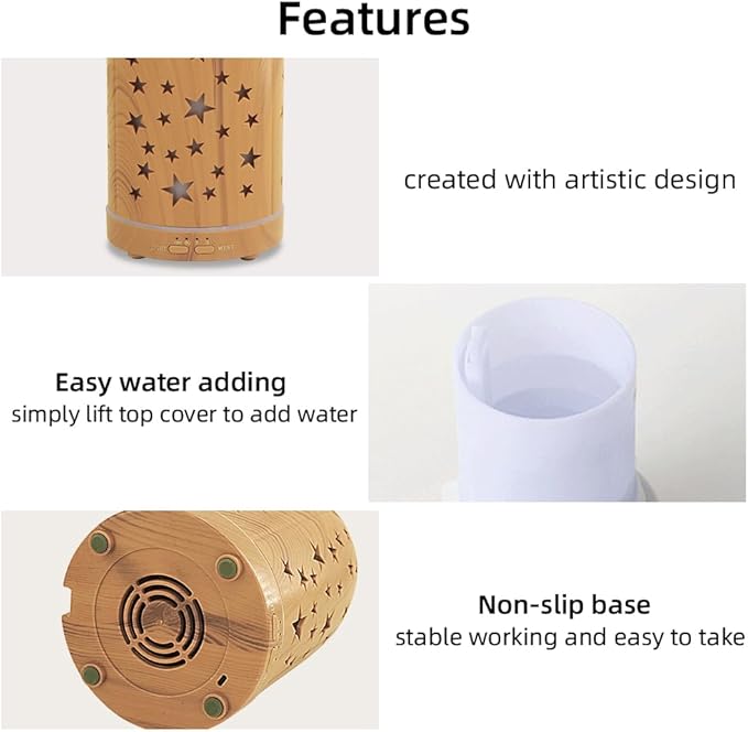 Essential Oil Diffuser, 7.1''x3.5'' Diffusers - Image 6
