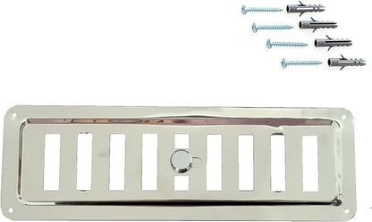 HVAC Adjustable Stainless Steel Non-Magnetic Ventilation Grille, Regulated Air by DEMLOU