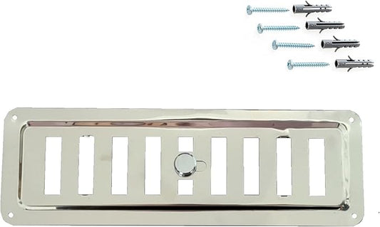 HVAC Adjustable Stainless Steel Non-Magnetic Ventilation Grille, Regulated Air by DEMLOU