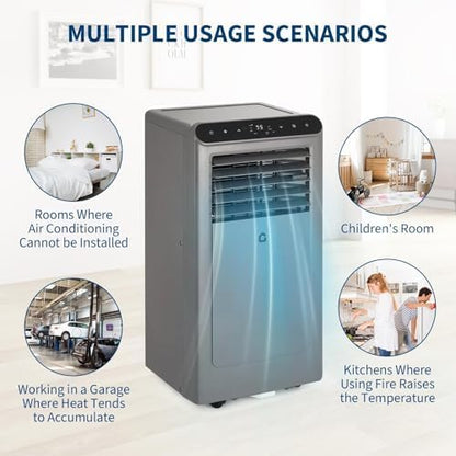 8000 BTU Portable Air Conditioners, 3 in-1 Portable AC Unit - Image 3