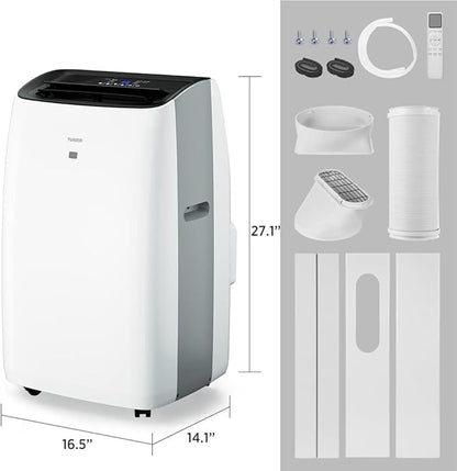 TURBRO Greenland 14, 000 BTU Portable Air Conditioner and Heater, Dehumidifier - Image 8