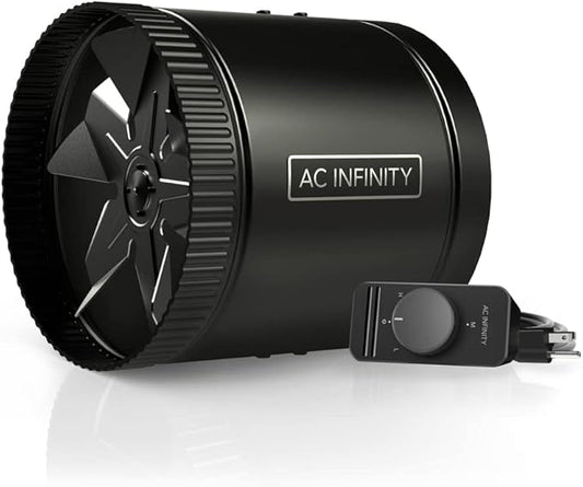 AC Infinity RAXIAL S8, Inline Booster Duct Fan 8” by ACInfinity