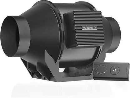 AC Infinity CLOUDLINE A4, Quiet 4” Inline Duct Fan by ACInfinity