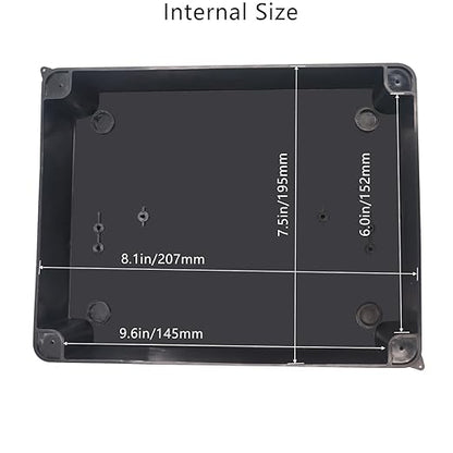 Junction Box, Reserved Holes Electrical Boxes Waterproof IP65 ABS Plastic - Image 5