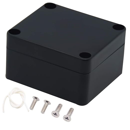 Junction Box, Zulkit Project Box IP65 Waterproof Outdoor Box ABS Plastic by Zulkit
