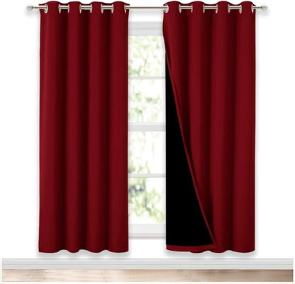 NICETOWN Living Room Completely Shaded Draperies, Privacy Protection & Noise by NICETOWN
