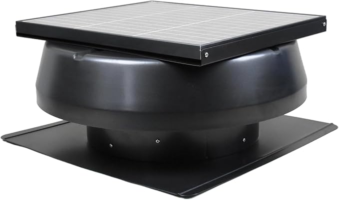 iLIVING HYBRID Ready Smart Thermostat Solar Roof Attic Exhaust Fan, 1150 CFM - Image 4