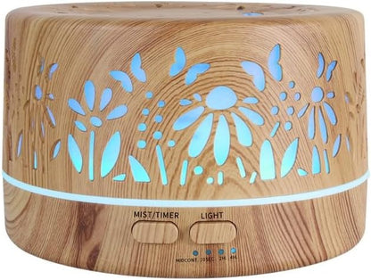 Wild Essentials 700ml Designer Large Room Essential Oil Diffuser, 5 in 1 - Image 2