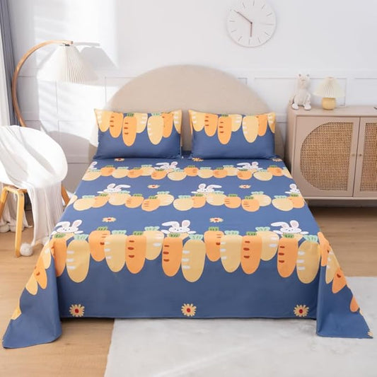 WenBags Lightweight Waterproof Flat Sheet 70*90 Inches Queen Size-Mattress by WenBags