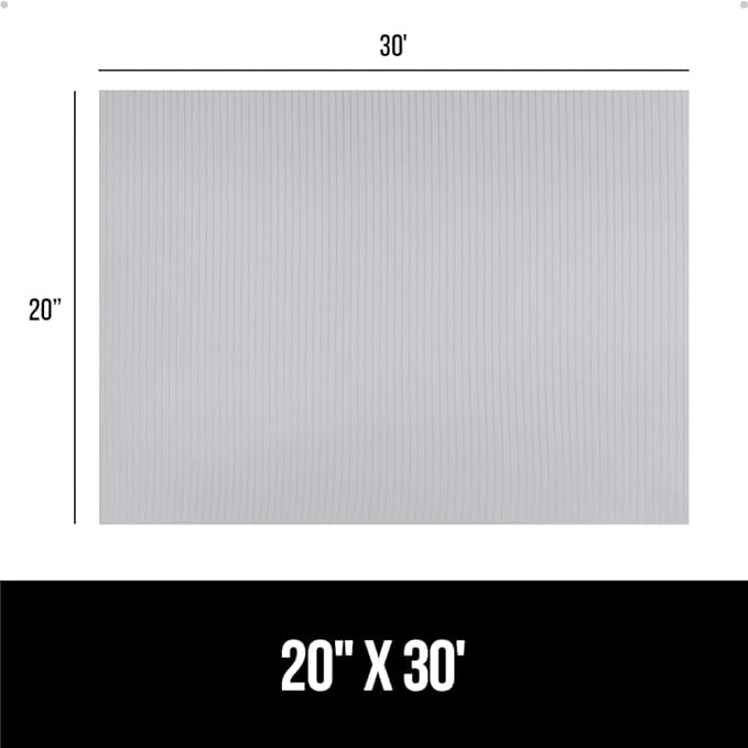 GORILLA GRIP DuraGuard Shelf Liner, 20x30 Non-Adhesive Cabinet Liners - Image 8
