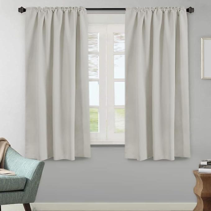 H.VERSAILTEX Blackout Curtains Thermal Insulated Window Treatment Panels Room - Image 2