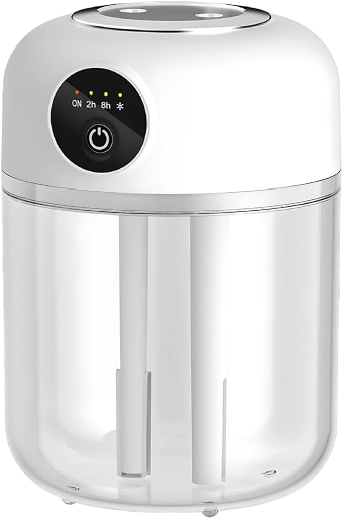 Portable Dual Nozzle Humidifier, Usb-Powered, Large Capacity by BOXOON