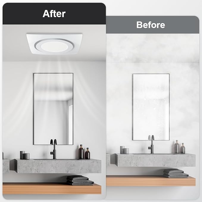 88CFM 1.0 Sone Bathroom Exhaust Fan - Image 8