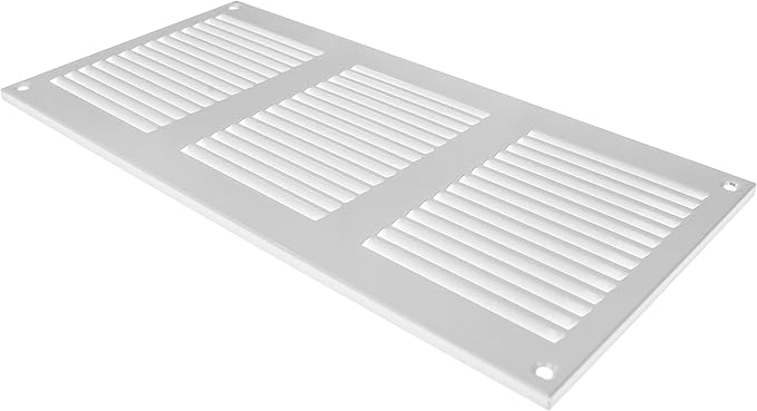 Vent Systems 12" x 6" Inch Scratch Resistant White Metal Vent Cover - Image 9