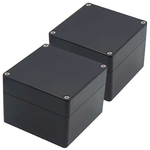 Junction Box, Zulkit Project Box IP65 Waterproof Outdoor Box ABS Plastic by Zulkit