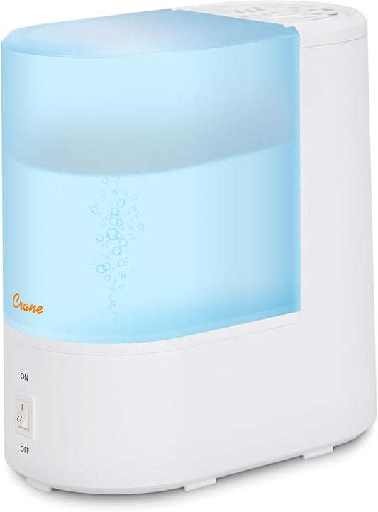 Crane Warm Mist Humidifier, Small Humidifier by Crane