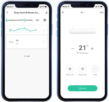 WiFi Temperature Humidity Monitor and Smart IR Remote Control Home House - Image 3