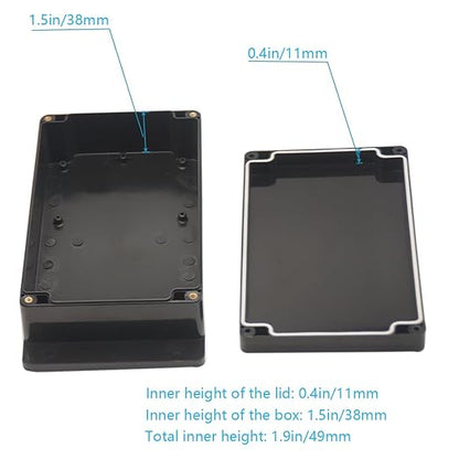 Zulkit Junction Box ABS Plastic Dustproof Waterproof IP65 Universal Electrical - Image 6
