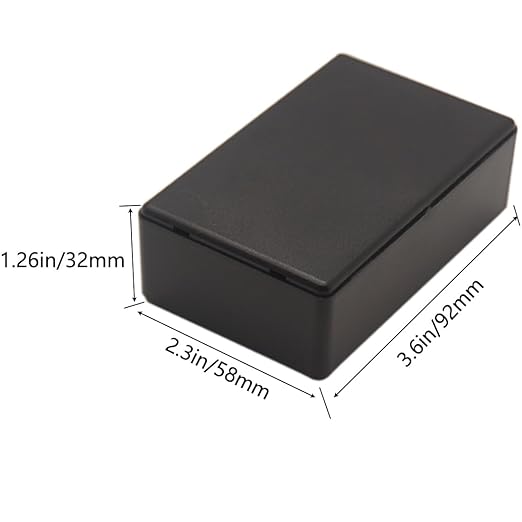 Zulkit 8Pcs Project Boxes ABS Plastic Electrical Project Case Power Junction - Image 2