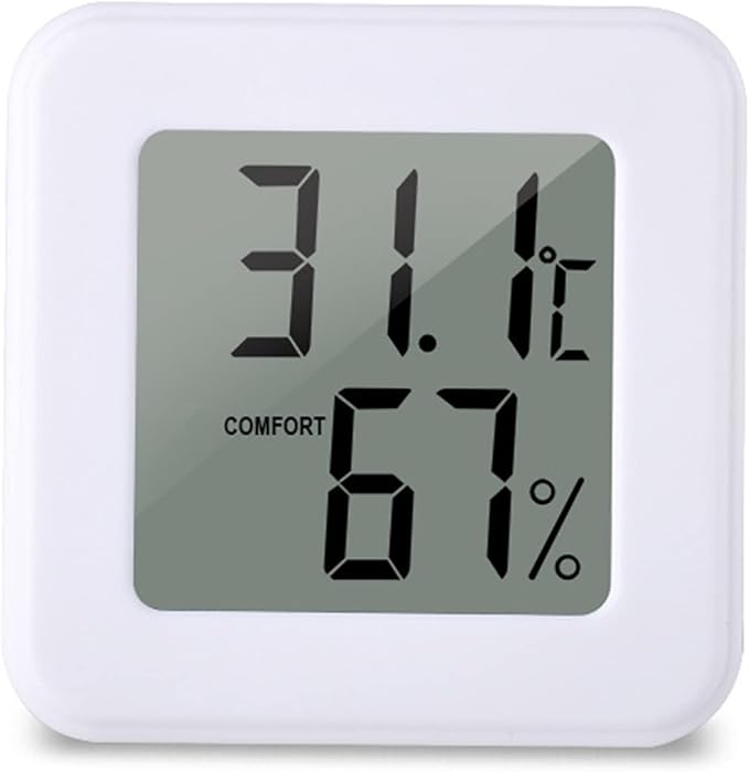 Muloo Digital Hygrometer Indoor Thermometer Humidity Meter Room Thermometer - Image 3