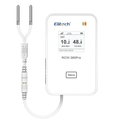 Elitech Dual Temperature Probe for RCW-360Pro, -40°F to 176°F, 16.4ft Cable - Image 6