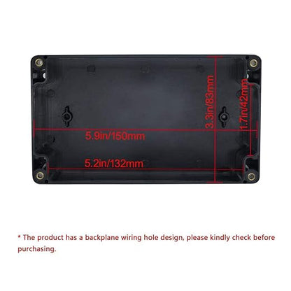 LeMotech Project Box ABS Plastic Junction Box IP65 Waterproof Electrical Boxes - Image 2