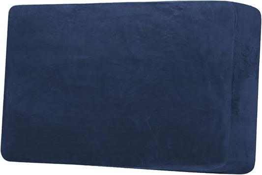 H.VERSAILTEX Velvet Stretch Individual Couch Cushion Cover Plush Slipcover by HVERSAILTEX