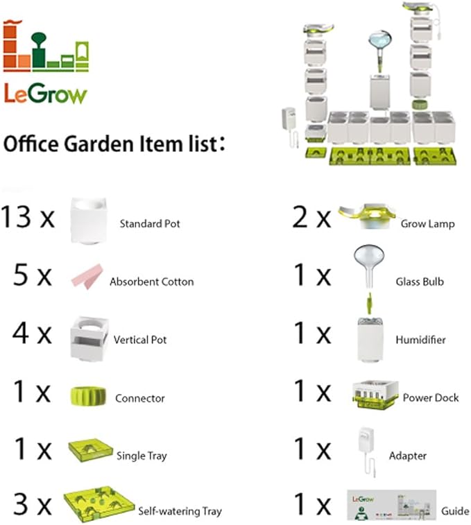 LeGrow Home Garden, Enjoy The Natural Landscape Daily, Automatic LED Grow Light - Image 7