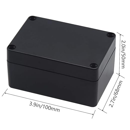 Junction Box, Zulkit Project Box IP65 Waterproof Outdoor Box ABS Plastic - Image 2