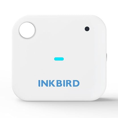 Smart Wi-Fi Temperature and Humidity Sensor, Inkbird Indoor White Hygrometer by Inkbird