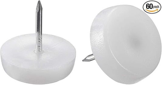 uxcell Furniture Feet Nail Plastic Glide Nails Chair Table Leg Protector Pads by uxcell
