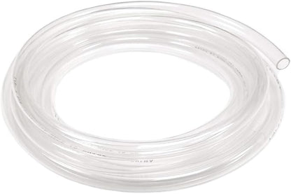 Eastrans 10ft x 1" ID Clear Vinyl Tubing, Flexible Hybrid PVC Tubing Hose by EASTRANS