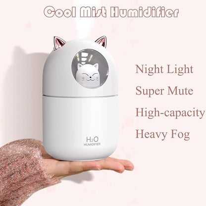 Portable Small Humidifier, 300ml Mini Cool Mist Humidifier - Image 4