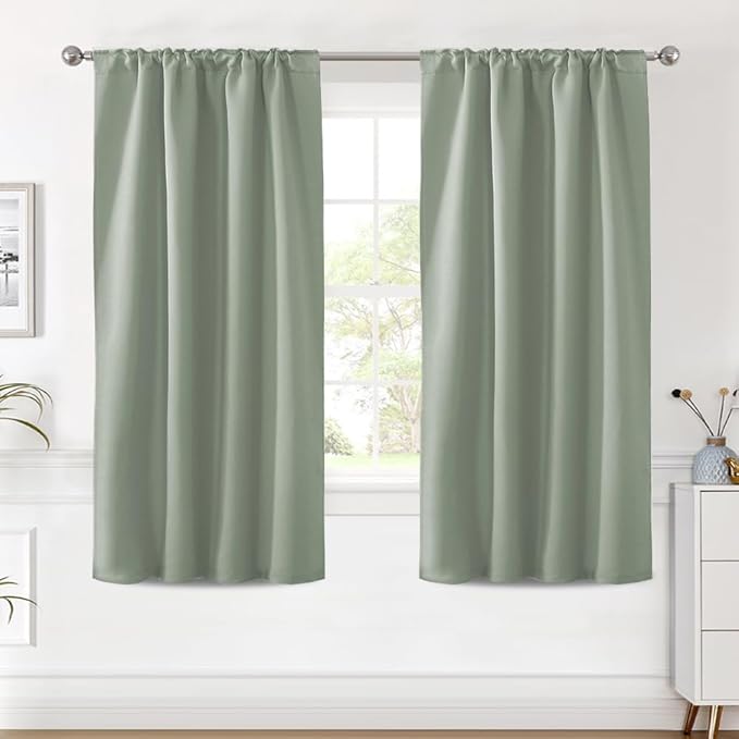 H.VERSAILTEX Blackout Curtains Thermal Insulated Window Treatment Panels Room - Image 2