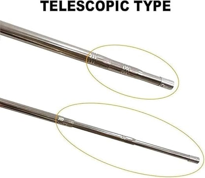 1pc Telescopic Water Sampler - 1000ml Stainless Steel Dipper Rod - Image 2