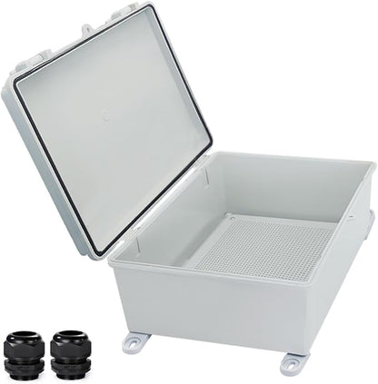 Waterproof Electrical Box with Mounting Plate 390x290x160mm, IP67 Junction Box by YETLEBOX