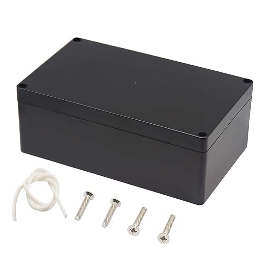 Junction Box, Zulkit Project Box IP65 Waterproof Outdoor Box ABS Plastic by Zulkit