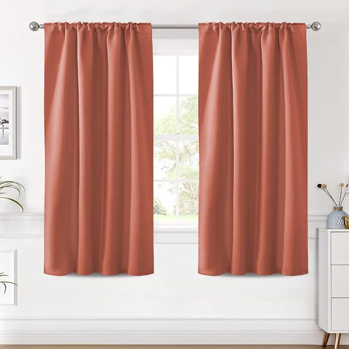H.VERSAILTEX Blackout Curtains Thermal Insulated Window Treatment Panels Room - Image 2