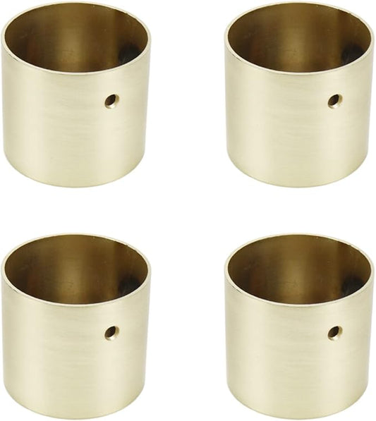 4pcs Modern Table Foot Cover Caps Brass Chair Feet Protector Zinc Alloy Round by Meprotal