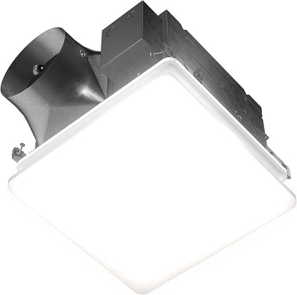 EVOLVE Premium Bathroom Exhaust Fan w/Light and Continuous Run, 50-80-110 by Broan-NuTone