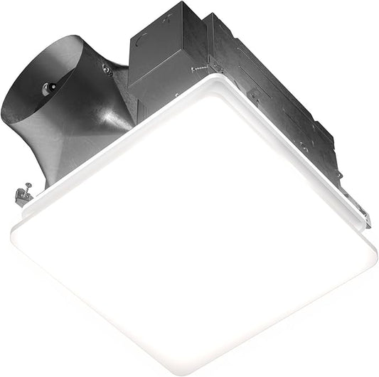 EVOLVE Premium Bathroom Exhaust Fan w/Light and Continuous Run, 50-80-110 by Broan-NuTone