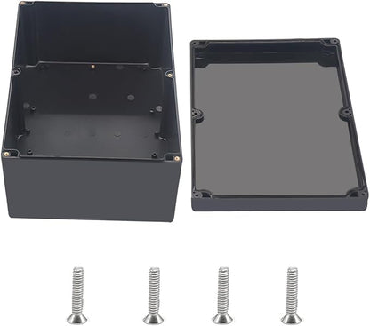 Outdoor Waterproof Junction Box IP67 Project Box ABS Black Electrical Boxes by Otdorpatio