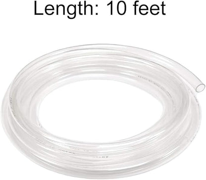 Eastrans 10ft x 1.25" ID Clear Vinyl Tubing, Flexible Hybrid PVC Tubing Hose - Image 5