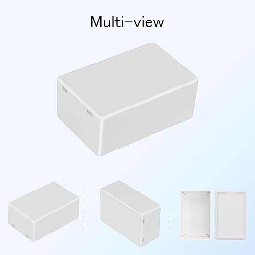Project Box 8 Pieces Electrical Box Small Junction Box ABS Plastic Enclosure - Image 6