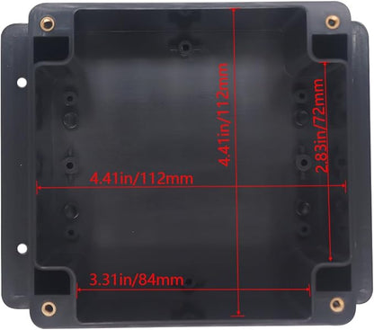Project Box ABS Plastic Black Electrical Boxes IP65 Waterproof DIY Electronic - Image 3
