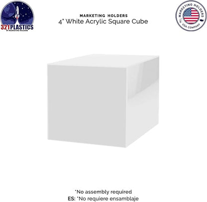6 Pack 4" Acrylic Display Riser Box - Image 7